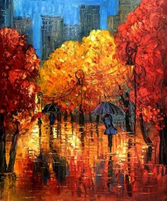 Autumn (Umbrellas)