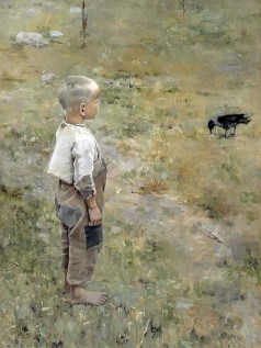 Boy with a Crow