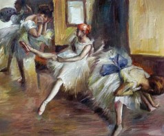 Ballet Rehersal (detail)