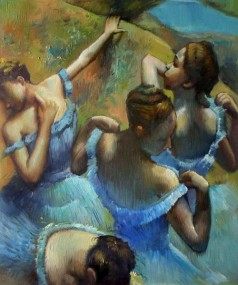 Blue Dancers