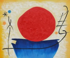 Miro Paintings: Ohne Titel (The Red Sun)