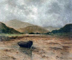 Beached boat, 1882