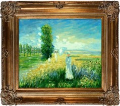 Impressionism: La Promenade (Argenteuil) Pre-Framed