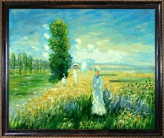 Impressionism: La Promenade (Argenteuil) Pre-Framed