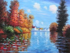 Autumn at Argenteuil (Artist Interpretation)