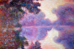 Misty Morning on the Seine (pink), 1897