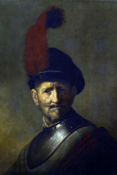 An Old Man in Military Costume (formerly called Portrait of Rembrandts Father)