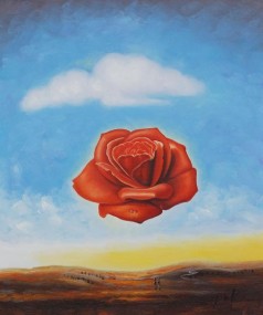 Dali Paintings: The Meditative Rose