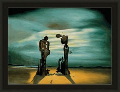 Dali Paintings: Archaeological Reminiscence of Millets Angelus Pre-Framed