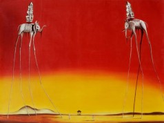 Dali Paintings: The Elephants