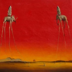 Dali Paintings: The Elephants