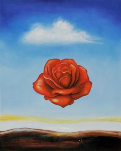 Dali Paintings: The Meditative Rose