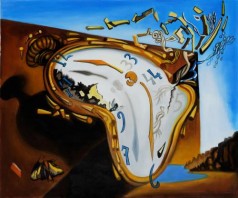 Dali Paintings: Soft Watch at the Moment of Explosion