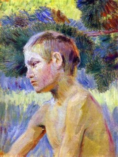 Boy Seated