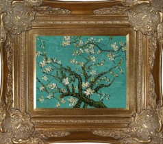 Branches of an Almond Tree in Blossom Pre-Framed