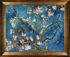 Branches Of An Almond Tree In Blossom Pre-Framed