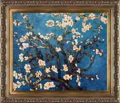 Branches of an Almond Tree in Blossom Pre-Framed