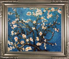 Branches of an Almond Tree in Blossom Pre-Framed