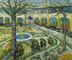 Courtyard of the Hospital at Arles