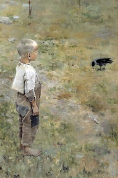 Boy with a Crow