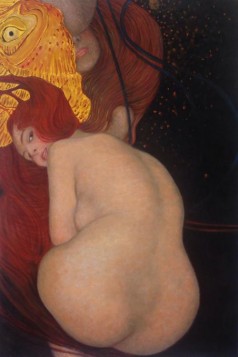 Klimt Paintings: Gold Fish (Luxury Line)