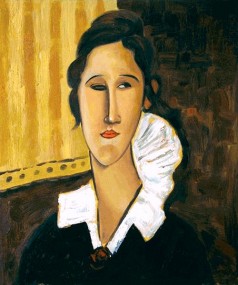 Modigliani Paintings: Portrait of Anna Zborovska