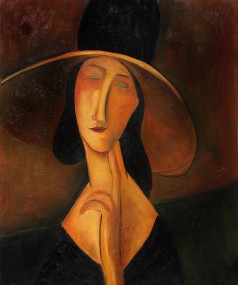 Portraits: Portrait of Woman in Hat