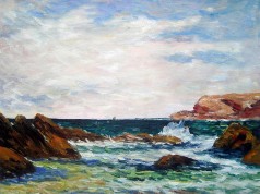 Impressionism: Belle-Ile-en-Mer, Evening, Cote Sauvage