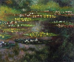 Monet Paintings: Water Lilies