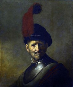 An Old Man in Military Costume (formerly called Portrait of Rembrandts Father)