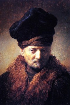 Bust of an Old Man in a Fur Cap