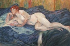 Nude Figures: Reclining Nude