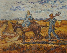 Peasant Couple Going To Work