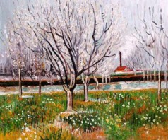 Orchard in Blossom (Plum Trees)