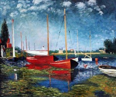 Red Boats at Argenteuil